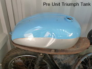 cw classic Pre Unit Triumph Tank