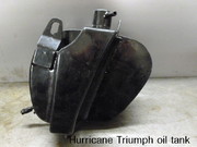 cw classic Hurricane Triumph oil tank